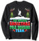 Christmas Pole Dancing Dance Team - Funny Pole Dancer Xmas Sweatshirt
