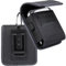 Handy Gürteltasche Gürtel Tasche für Motorola TPG2200/Airbus P8GR Tetra Pager für Swissphone Boss/Quattro/Hurricane/Res.Q/Quad x35/x15 TPL Birdy Slim,Handytasche Halterung Universal