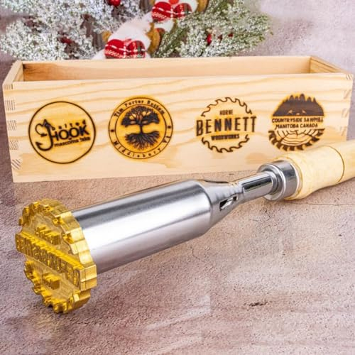 Personalisierte Holz Brandeisen, Burning Stempel Für Holz, Benutzerdefinierte Brandeisen Perfekt Für Fleisch, Grill, Burger Brot, Benutzerdefinierte Stempel Geschenk