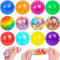 DTYDECLE 12 Stück Stress Balll, 5-6cm Squishy Anti Stress Ball Squeeze Traubenbälle Quetschball mit Wasserball für ADHS, Stress, Angst abbauen und Beruhigung