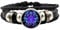 Gleym Manifestation Bracelet - 12 Constellation Zodiac Sign Wristband, Spirilet Portable Multilayer Leather Bracelet