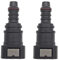 Jemcgrl 9.89 ID8 Connecteur de Conduite de Carburant Incurvé, Raccords de Tuyau de Fixation de Tube D'UréE Raccord de Filtre à Gaz Connecteur de Carburant