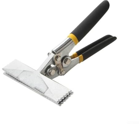 Blechbiegezange, Handnäher, breite Backen, gerade Werkzeuge für Schweißklemme, gerade Kante, ehemalige Biege- und Abflachungsnahtzange (C)