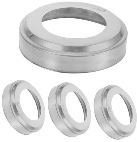PAMINGONO 4 Uds Cubierta De Escalera De Piscina Cubierta De Tubo Barandilla Anillo De Escalera De Piscina Pasamanos De Piscina Anillos para Piscina Enterrada Placa De Escudos