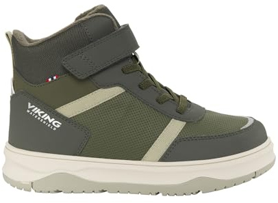 Viking Unisex Kinder Squad Warm Wp 1v Equestrian Boot, Olive, 37 EU