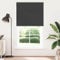 vidaXL Estor Enrollable Opaco Negro 120x210 cm Tela Ancho 116,6 cm