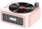 Ohulelks Altoparlante Bluetooth5.3 retrò Altoparlante Bluetooth Portatile Stile Grammofono del XVIII Secolo Suono Stereo A 360° Vinile Record D