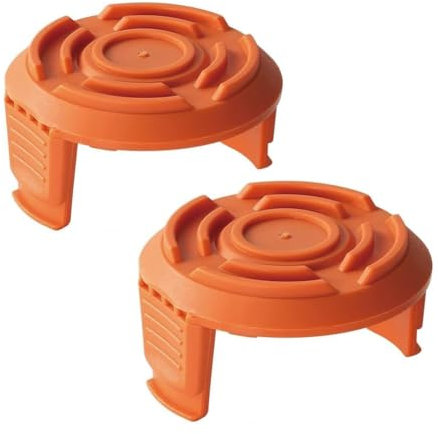 Senda 2 Pack of Replacement Trimmer Spool Cover, Compatible with Worx GT/WG 150 151 155E 157E 163E 169E Grass Trimmer Spool Caps Cover