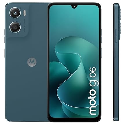 Motorola moto g06 (4/256GB, Fotocamera 50MP+flicker cam, selfie 8MP, Display HD+ 6.88, MediaTek Helio G81 Extreme, 5200mAh, Android 15), Tapestry