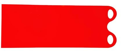 Generisch 2026 Neu Vielseitiges Ganzjahres-Rodeln für Schnee, Sand Freizeit-Rutschbrett mit langlebigem Design (Red, 137X46cm)