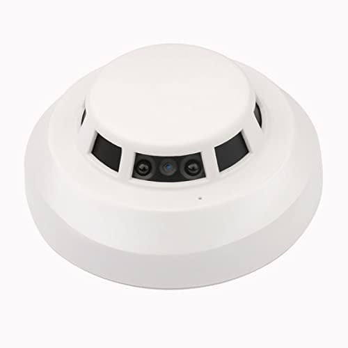 Wi-Fi HD Spy Smoke Detector Hidden Surveillance Alarm Nanny Security Camera Motion Detecor Night Vision IOS/Android app 32GB SD Card Bundle Come In