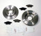 Autoparts-Online Set 60002451 Bremsscheiben/Bremsen + Bremsbeläge für hinten/die Hinterachse