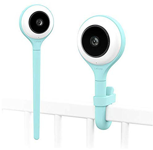 Lollipop Baby Monitor Upgraded Smart Wi-Fi Camera of True Crying Detection, Two-Way Audio, Infrared Night Vision for Baby Shower – Turquoise