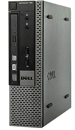 Dell Ultra Mini PC Optiplex 790 USFF G640 RAM 8Go Disque 250Go Windows 10 WiFi (Reconditionné)