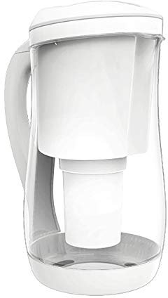 Ecobud Gentoo Lite (White) Alkaline Water Filter Jug 1.5L with 1 x Gentoo Filter Cartridge