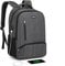 Kono Travel Laptop Backpack with USB Charging Port Water Resistant Work Business Computer Bag Schoolbag Rucksack for Women Men Casual Daypack Fits 15.6 Inch Laptop