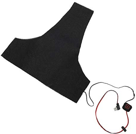 Keenso USB Heating Pad, 5V 2A 8.5W Alloy Fiber Heat Pads Back Pain Relief Washable Warm Clothing Kitski