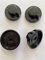 nardi kit 4 manopole nere lucide per piano cottura e cucina a gas foro innesto 6 mm MN 0223 marche ricambi