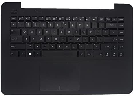 Replacement Laptop Upper Case Cover C Shell & Keyboard & Touchpad For ASUS K455 K455LD K455DG K455LA K455LB K455LF K455LJ K455LN Black US English Layout Small Enter Key Layout