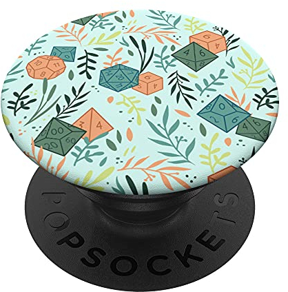 Polyedrische Würfel RPG D20 PopSockets mit austauschbarem PopGrip