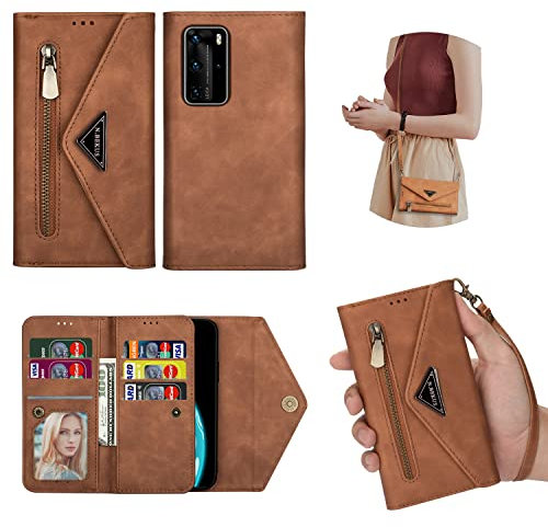 UDBKKDX Portafoglio custodia per iPhone XR, Donne in pelle opaca con supporto di visualizzazione Protezione obiettivo fotocamera case cover