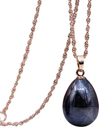 The Gem Cutter Rose Gold Black Pearl Necklace