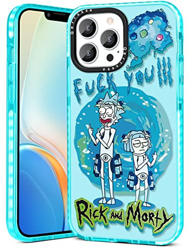 Qerrassa Rk Mt Case for iPhone 11 Pro Max Cute Cartoon Character Kawaii Soft TPU Cover for Girly Girls Kids Boys Phone Cases Funny Pattern Fashion Protective Case for iPhone 11 Pro Max