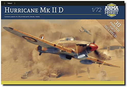 Arma Hobby 70062 Hawker Hurricane Mk.IID 1:72 Model Kit