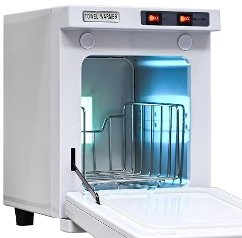 5L Towel Warmer Heater UV Sterilizer 3 In 1 Hot Towel Cabinet Disinfection Towel Steamer for Beauty Salon Spa Towel Heater