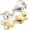 EXCEART 2pcs Chiusure Per Collane E Braccialetti Fai Da Te, Chiusura Collane Di Perle, Accessori Gioielli, Design Elegante, Perfetto Per Amici E Famiglia
