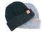 Higher Mountains Strahlenschutz EMF Mütze Beanie schwarz 5G 4G Slouchie Cap, Schwarz, Einheitsgr��e