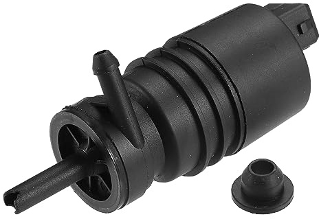 QUARKZMAN Bomba Limpiaparabrisas Para Porsche 911 12-19 1 Unidad | Negro, Plástico, Caucho, 2 Pines, Oe 1H5955651, Para Audi A3/A4/A5/A6/A7/A8/Q7/R8/Rs3, Para Porsche 918/Boxster