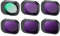 K&F Concept Mini 4 Pro ND Filterset,Polfilter,6 Stück CPL, ND8, ND16, ND32, ND64, ND128 Filter Kompatibel mit DJI Mini 4 Pro, mit mehrfach beschichtete HD optisches Glas, Aluminium Version