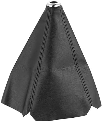 Auto Schaltsack, für Ford Kuga 2019-2024 Auto PU Leder Schaltknauf Überzug Schalthebelmanschetten,B