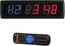 Fitness Minuteur Timer D'intervalle avec Télécommande, 1,8 Pouces Timer Sport Minuteur avec Chronomètre Minuteur de Sport pour l'extérieur. Horloge Murale Numérique à LED