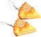 TOGEVAL 1 Paar Kuchen Ohrringe Ohrschmuck Zucht Cupcake-Ohrstecker Ohrstecker für Damen Ohrringe für Damen baumeln Ohrhänger Mädchen Ohrringe Essen Ohrringe Ohr baumeln süße Ohrringe Harz