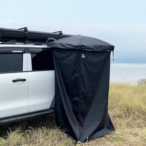Camping PVC leather Top Cover SUV Changing Clothes Privacy Room Toilet House Car Side Awning Shower Tent with Wall