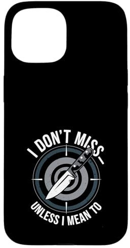 Carcasa para iPhone 15 Artistas de lanzamiento de cuchillos Habilidades de precisión Precisión extrema