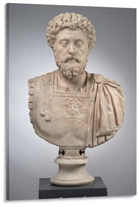 Marcus Aurelius Statue-Poster, Druck, Kunst, Wandmalerei, Leinwand, Poster, moderne Schlafzimmer-Dekoration, 30 x 45 cm