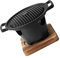 Abaodam 1 Juego Pequeña Estufa De Barbacoa Interior Portátil Parrilla Accesorios Para Barbacoa Aluminio