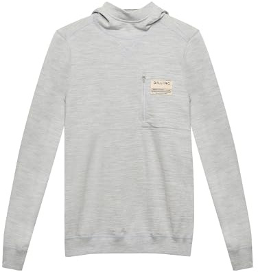Dilling Damen Hoodie aus Merinowolle
