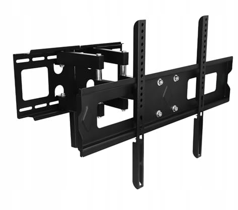 ROYSSON® TV Wandhalterung 32-75 Zoll neigbar 35 kg VESA 600x400 | Universelle TV-Wandhalterung für 32-75 Zoll mit Kabelmanagement, bis 35 kg belastbar und VESA 600x400.