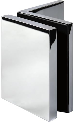 Dorma-Glas Winkelverbinder 90 Grad Glas-Wand Morano S1,S1XL/Tanora S1,S2, verchromt