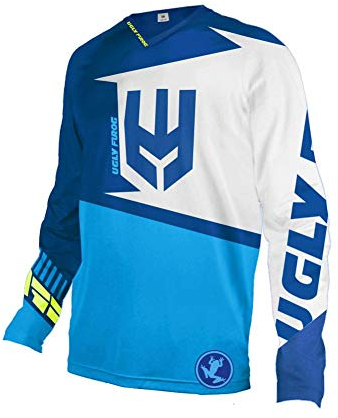 UGLY FROG Bike Wear MTB Designs Blocks Motocross/Downhill Jersey Trikot MX Enduro Offroad Gelände Quad Cross Erwachsene