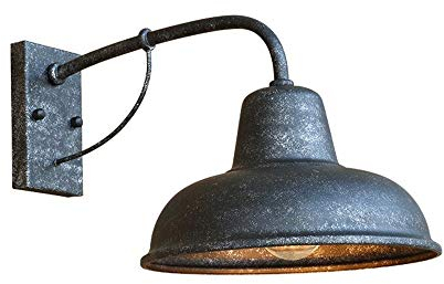 Außenlampe Retro Antikes Silber Außenwandleuchte Wasserdichter IP23 Wandleuchte Innen/Aussen E27 Wandlampe Flur Balkon Korridor Cafe Wandbeleuchtung 40 * 26 * 23 cm