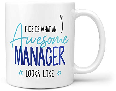 This is What an Awesome Manager Looks Like Gift Present Christmas Birthday 10oz Ceramic Mug