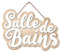 Rétro Plaque de Porte pour Salle de Bain