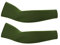 YSLJW Mangas Brazo, Enfriamiento De Protección Manga Protectora Solar para Mujer Hombre Manguitos Ciclismo (38x12.5cm,Verde Oscuro)