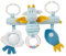 Fehn Activity-Trapez Little Castle - Baby Spieltrapez für Kinderwagen, Babybett & Babyschale - Stoff-Lernspielzeug zur Förderung des Greifsinns und der Motorik - Für Babys und Kinder ab 0+ Monaten