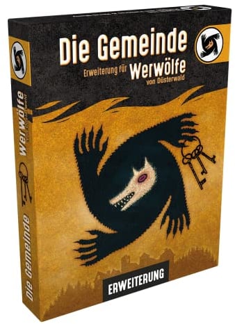 Zygomatic, Werwölfe von Düsterwald – Die Gemeinde, Erweiterung, Partyspiel, Deduktionsspiel, 8-18 Spieler, Ab 10+ Jahren, 30+ Minuten, Deutsch